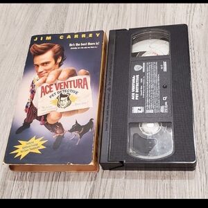 Ace Ventura Pet Detective VHS Tape Jim Carrey